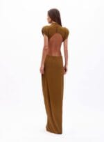 VESTIDO TWIGGY MARROM MIELE - Imagem 4