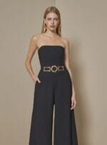 MACACAO PANTALONA CINTO ALFAIATARIA ELOS PRETO - Imagem 2