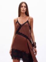 VESTIDO TINA MARROM TRUFFLE - Imagem 2