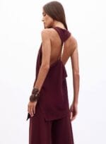 CONJUNTO BLUSA/CALCA PEGG BORDO MARBLE - Imagem 4