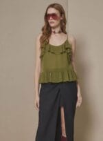 BLUSA ALCA CHIFFON BLISS PISTACHE