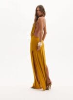 VESTIDO VIVIANE AMARELO SENAPE - Imagem 3