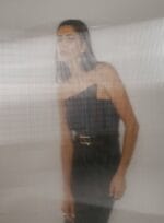 VESTIDO MIDI DENY PRETO - Imagem 3