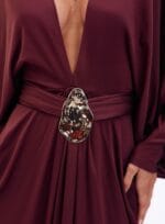 VESTIDO INGRID BORDO MARBLE - Imagem 2