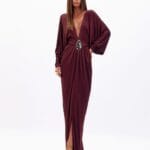 VESTIDO INGRID BORDO MARBLE