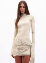 VESTIDO TULE BETTE MARMO ESMERALDA - Imagem 2