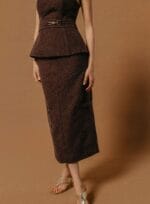 SAIA MIDI HELENA CHOCO - Imagem 2