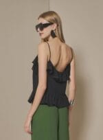 BLUSA ALCA CHIFFON BLISS PRETO - Imagem 2