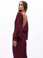 VESTIDO INGRID BORDO MARBLE - Imagem 3