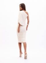 CONJUNTO BODY/SAIA E CHALE GRACE BEGE ITALIAN - Imagem 3