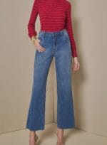 CALCA RETA CROPPED JEANS - Imagem 2