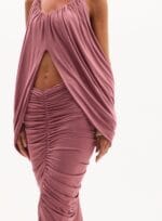 CONJUTO BLUSA/TOP/SAIA MILEIDE PRETO - Imagem 2