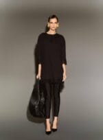 BLUSA LONGA CANELADA RENDA BARRA - Imagem 2