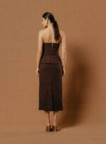 SAIA MIDI HELENA CHOCO - Imagem 3