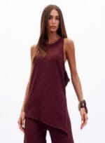 CONJUNTO BLUSA/CALCA PEGG BORDO MARBLE - Imagem 2