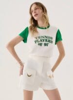 T-SHIRT TENNIS PLAYERS VERDE