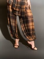 BLUSA EM TULE COM MAXI ECHARPE - Imagem 3