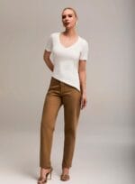 CALCA IARA DE SARJA PALHA