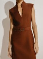 VESTIDO NELLIE CONHAQUE - Imagem 2