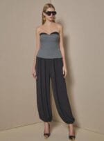 CALCA ALADIM CREPE FLOW PRETO