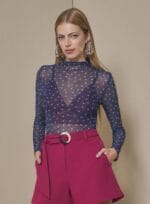 TOP RENDA LR BORDO - Imagem 3